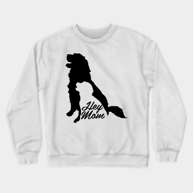 HEY MOM Crewneck Sweatshirt by zoomade